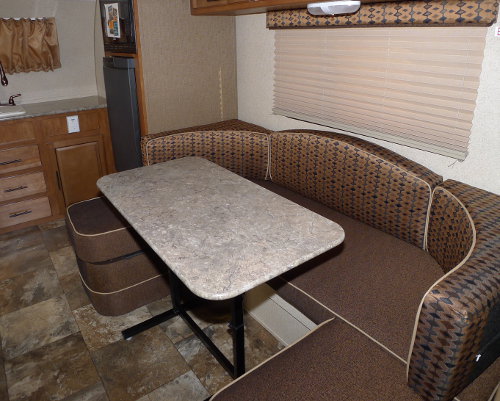 RV Rental Denver Travel Trailer Rpod 179 interior seating